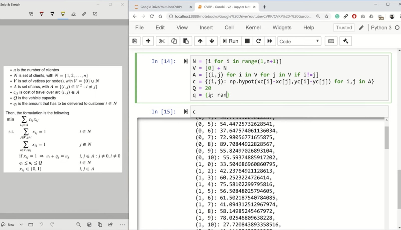 GurobiPy Example Code