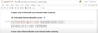 calculating Davies-Bouldin score in Python