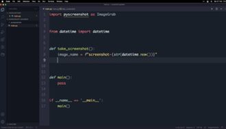Screenshot code