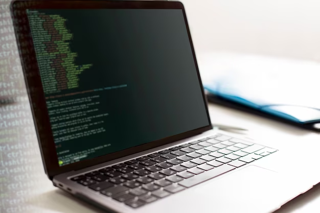 Laptop with a program for programming