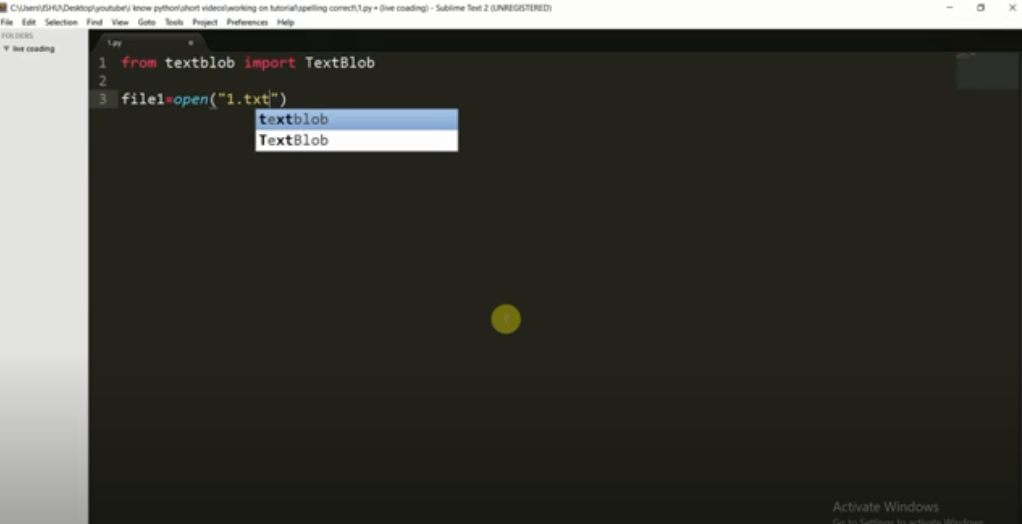 Spell Checker in Python